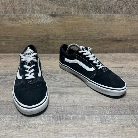 Vans Old Skool Suede/Canvas Black Skate Shoes Men's Size 10 - Picture 6 of 7